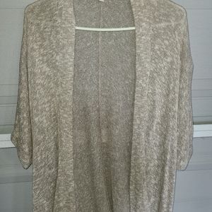 Light weight short sleeve cardigan